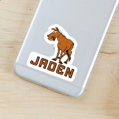 Jaden Sticker Horse Notebook Image