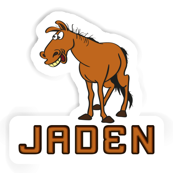 Jaden Sticker Horse Laptop Image