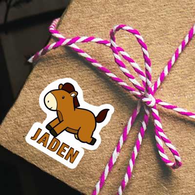 Sticker Jaden Horse Notebook Image