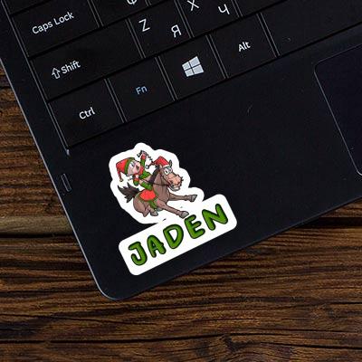 Horse Sticker Jaden Laptop Image