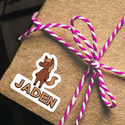 Horse Sticker Jaden Notebook Image