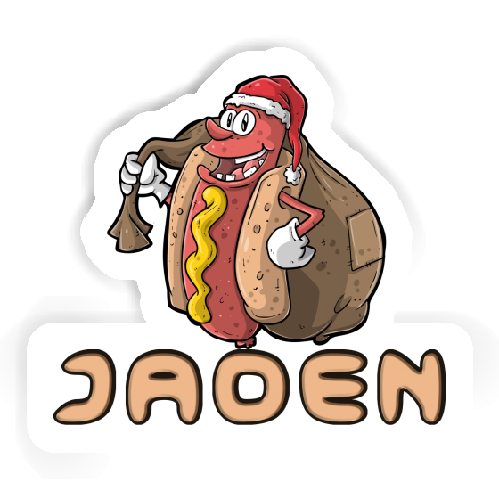 Jaden Sticker Hot Dog Image