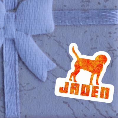 Chien Autocollant Jaden Notebook Image