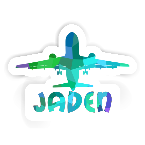 Jaden Aufkleber Jumbo-Jet Laptop Image