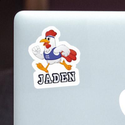 Sticker Huhn Jaden Gift package Image