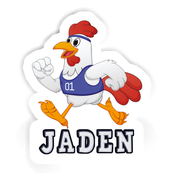 Sticker Huhn Jaden Gift package Image