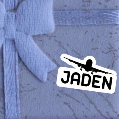 Sticker Jaden Airplane Gift package Image