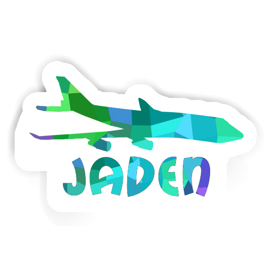 Jaden Autocollant Jumbo-Jet Image