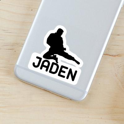 Sticker Jaden Karateka Notebook Image