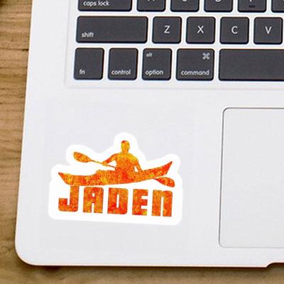 Kayaker Sticker Jaden Notebook Image