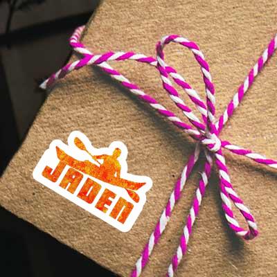 Kajakfahrer Sticker Jaden Gift package Image