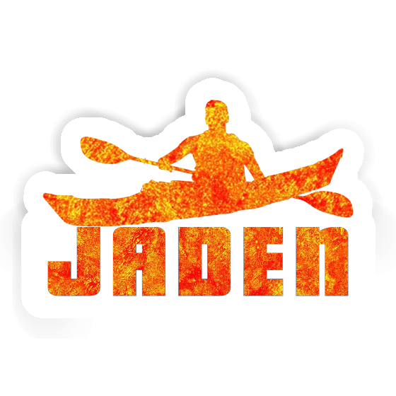 Kajakfahrer Sticker Jaden Notebook Image