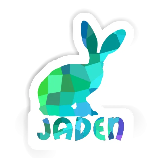 Lapin Autocollant Jaden Laptop Image