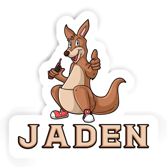 Sticker Jaden Kangaroo Notebook Image