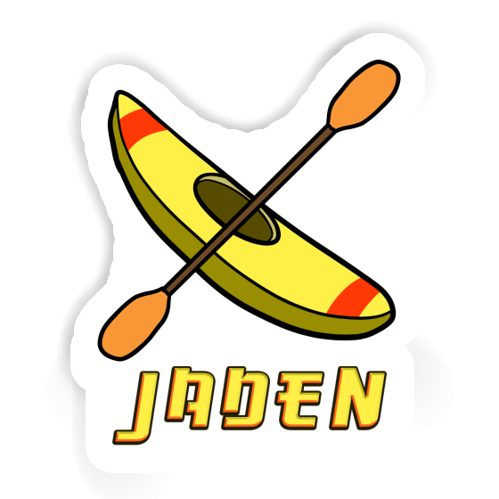 Sticker Jaden Canoe Image