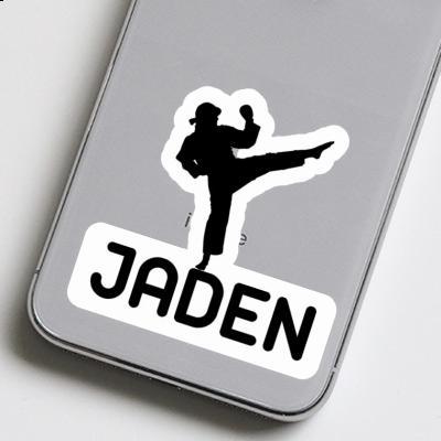 Karateka Sticker Jaden Notebook Image