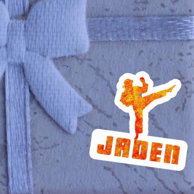 Sticker Jaden Karateka Gift package Image