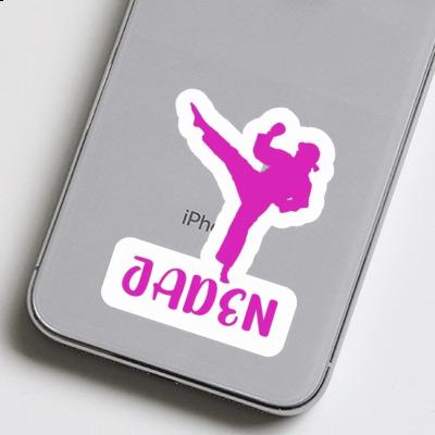 Sticker Jaden Karateka Laptop Image