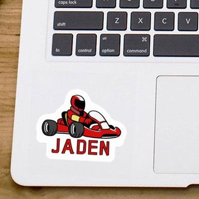 Aufkleber Jaden Kartfahrer Laptop Image