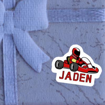 Aufkleber Jaden Kartfahrer Gift package Image