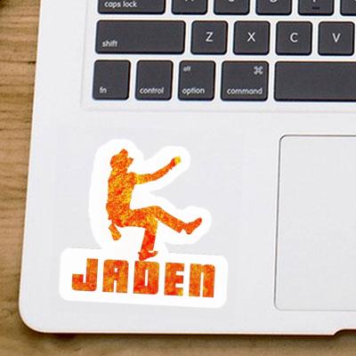 Sticker Climber Jaden Notebook Image