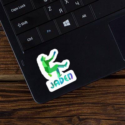 Sticker Jaden Climber Laptop Image