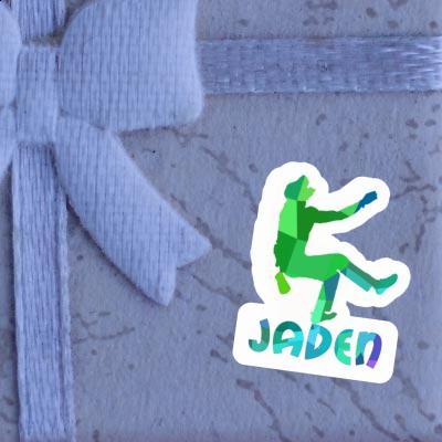 Sticker Jaden Climber Notebook Image