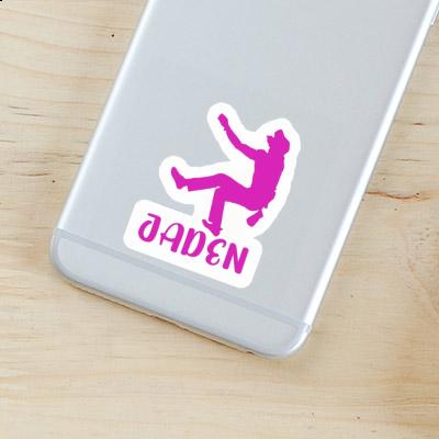 Climber Sticker Jaden Laptop Image