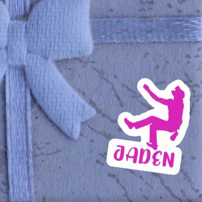 Climber Sticker Jaden Notebook Image