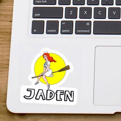 Jaden Sticker Nurse Notebook Image