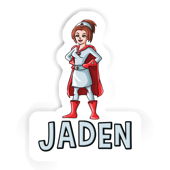 Jaden Sticker Nurse Image