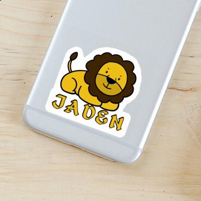 Jaden Sticker Lion Laptop Image