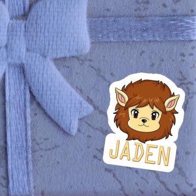 Autocollant Jaden Tête de lion Image