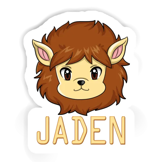 Autocollant Jaden Tête de lion Gift package Image