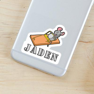 Sticker Fitness Mouse Jaden Notebook Image