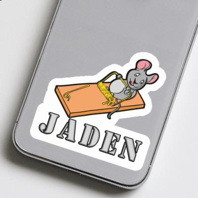 Souris de fitness Autocollant Jaden Notebook Image