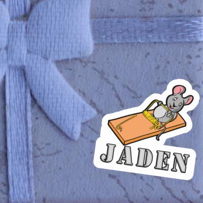 Sticker Fitness Mouse Jaden Image