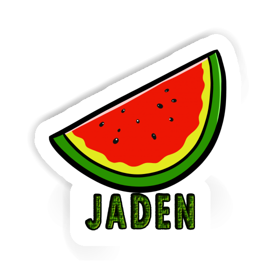 Aufkleber Wassermelone Jaden Laptop Image