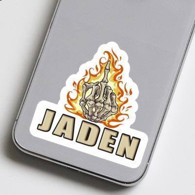 Sticker Jaden Middlefinger Image