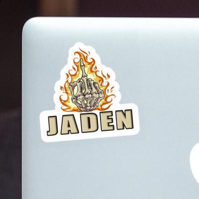 Sticker Jaden Middlefinger Image