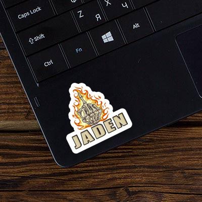 Sticker Jaden Middlefinger Gift package Image