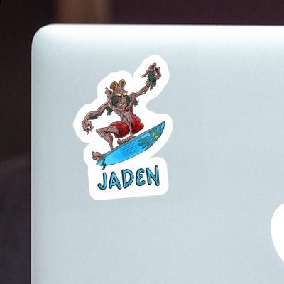 Jaden Autocollant Surfeur Image