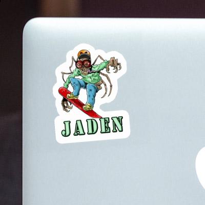 Jaden Sticker Boarder Notebook Image