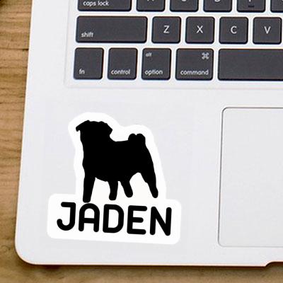 Jaden Aufkleber Mops Gift package Image