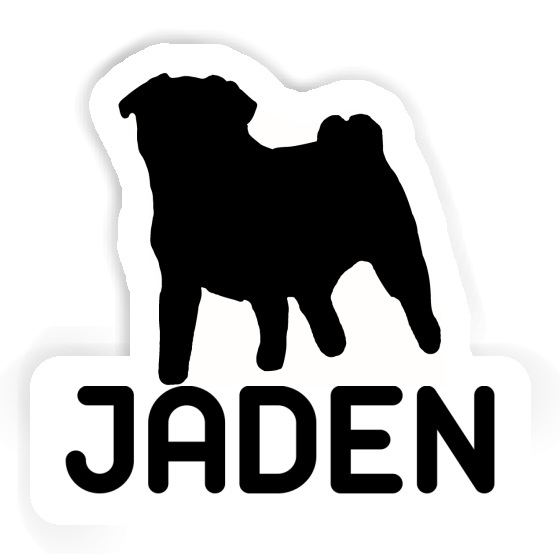 Sticker Pug Jaden Gift package Image