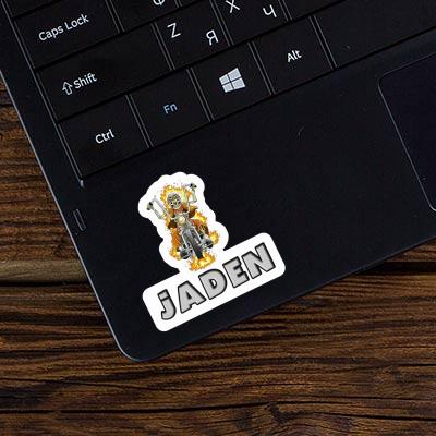 Jaden Sticker Töfffahrer Laptop Image