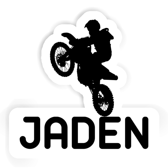 Jaden Autocollant Motocrossiste Gift package Image