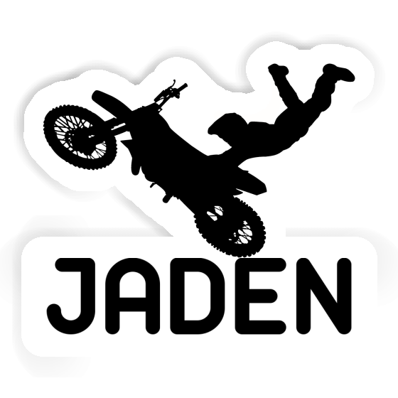 Motocross Jumper Sticker Jaden Image