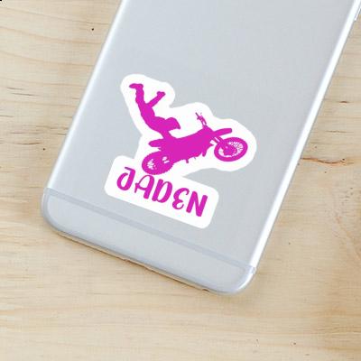 Motocross Jumper Sticker Jaden Image