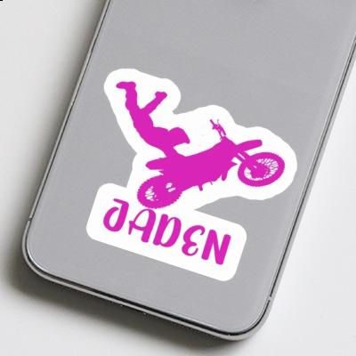 Motocross Jumper Sticker Jaden Image